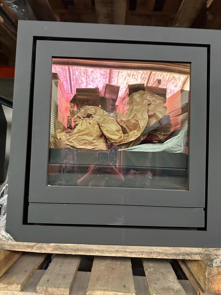 MAGAZIJN VERKOOP !!!!! NESTOR MARTIN IQ33, Huis en Inrichting, Kachels, Nieuw, Inbouw, Houtkachel, Hout, Ophalen of Verzenden