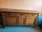 Eetruimte: Eettafel 4xstoelen vitrinekast dressoir, Ophalen of Verzenden, Zo goed als nieuw