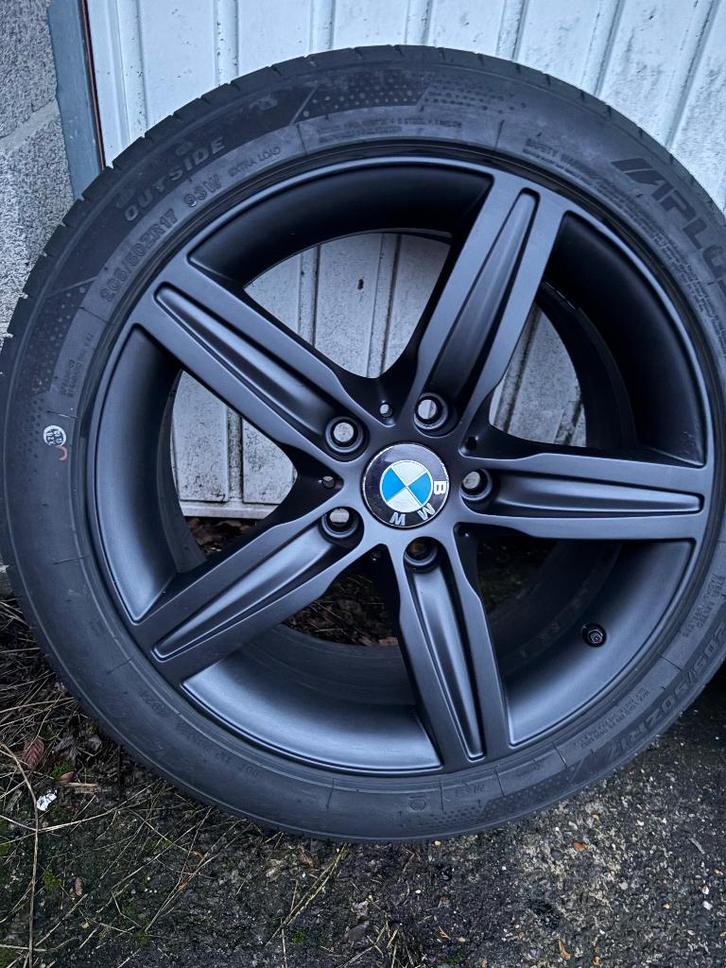 BMW velgen met nieuwe banden, Auto-onderdelen, Banden en Velgen, Band(en), Zomerbanden, 17 inch, 205 mm, Personenwagen, Gebruikt