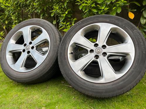 5x105 Opel Mokka velgen 215/55/18 zomerbanden, Auto-onderdelen, Banden en Velgen, Banden en Velgen, Zomerbanden, 18 inch, 215 mm