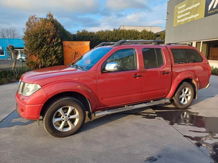 Nissan Navara, Autos, Nissan, Entreprise, Navara double cabine, 4x4, Diesel, Euro 5, 5 portes, Automatique, Rouge, Enlèvement