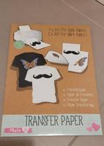 transferpapier, Hobby & Loisirs créatifs, Patches vêtements & Hotfix, Enlèvement ou Envoi, Neuf, Autres types