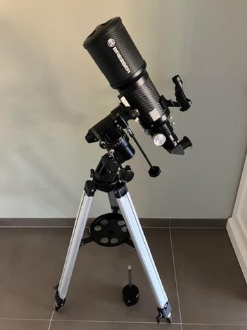 Bresser telescoop, Ophalen, Zo goed als nieuw, Lenzentelescoop (refractor), Met statief