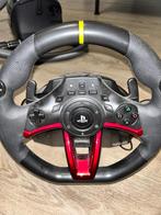 Hori Wireless racing stuur ps4-pc met pedalen, Games en Spelcomputers, Stuur of Pedalen, Zo goed als nieuw, Ophalen, PlayStation 4