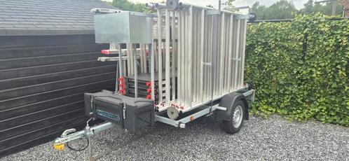 Altrex aluminium rolsteiger RS TOWER 52-S incl. aanhanger, Doe-het-zelf en Bouw, Steigers, Zo goed als nieuw, Rolsteiger of Kamersteiger