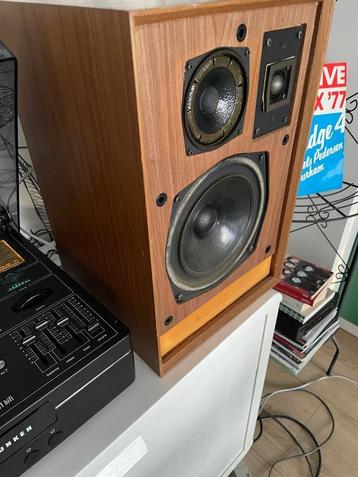 Excellentes enceintes imfsuper compact 2, Enlèvement ou Envoi, Comme neuf, 60 à 120 watts, Haut-parleurs Frontaux, Arrière ou Stéréo