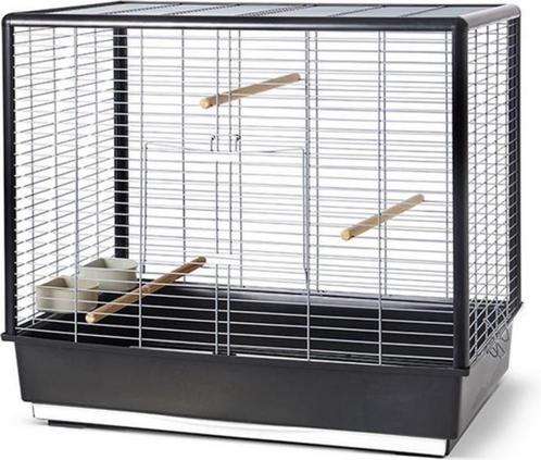 Nieuw vogel Noah Knock Down zwart 80x50x70cm, Dieren en Toebehoren, Vogels | Hokken en Kooien, Nieuw, Vogelkooi, Metaal, Ophalen of Verzenden