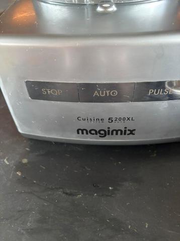 Robot culinaire haut de gamme Magimix 5200XL, Enlèvement, Comme neuf