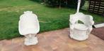 Lot de 3 chaises décoratives en pierre, Ophalen of Verzenden, Zo goed als nieuw