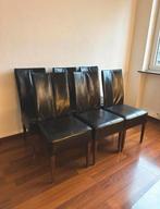 Lot de 6 chaises en cuir, Maison & Meubles, Chaises, Utilisé, Cuir