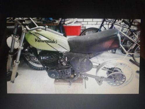 kawasaki kx 400 1976  twinshock, Motoren, Motoren | Oldtimers, Crossmotor, meer dan 35 kW, 1 cilinder, Ophalen of Verzenden
