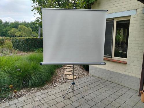 Projectiescherm, Audio, Tv en Foto, Projectieschermen, Gebruikt, Handmatig, Ophalen