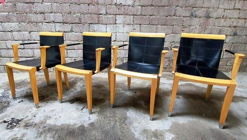 Set van 4 Giorgetti Aro stoelen van Chi Wing Lo - jaren 90, Antiek en Kunst, Kunst | Designobjecten, Ophalen
