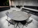 NIEUWE ronde eettafel 12mm VOLKERAMIEK dia150cm, Huis en Inrichting, Complete eetkamers, Ophalen, Nieuw