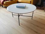 Keramische salontafel, Huis en Inrichting, Tafels | Salontafels, Ophalen, Overige materialen, 50 tot 100 cm, Rond