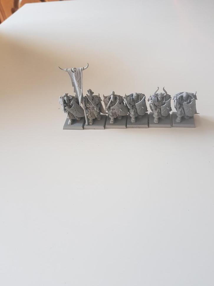 warhammer age of sigmar: chaos warriors, 6 stuks, Hobby en Vrije tijd, Wargaming, Warhammer, Ophalen of Verzenden