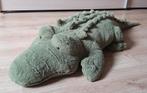 Knuffel grote groene krokodil +- 1m15 lang, Kinderen en Baby's, Speelgoed | Knuffels en Pluche, Gebruikt, Ophalen of Verzenden
