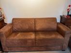 Bruine stoffen zetel 2,5 persoon, Huis en Inrichting, Ophalen, Cique/casual, 150 tot 200 cm, Driepersoons