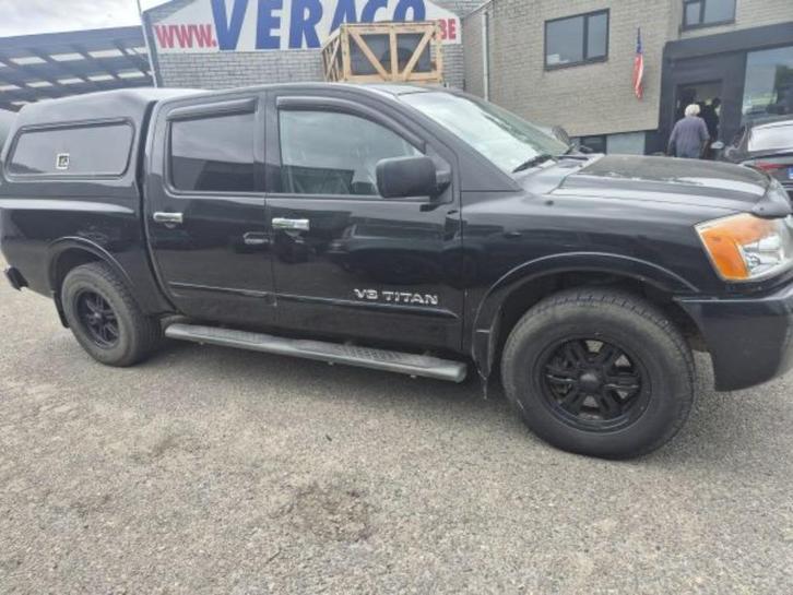 Nissan TITAN - BJ 2008, Auto's, Nissan, Bedrijf, Te koop, Overige modellen, 4x4, Airbags, Airconditioning, Centrale vergrendeling