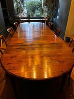 Grote houten tafel, Huis en Inrichting, Tafels | Eettafels, 200 cm of meer, Zo goed als nieuw, Vijf personen of meer, 200 cm of meer