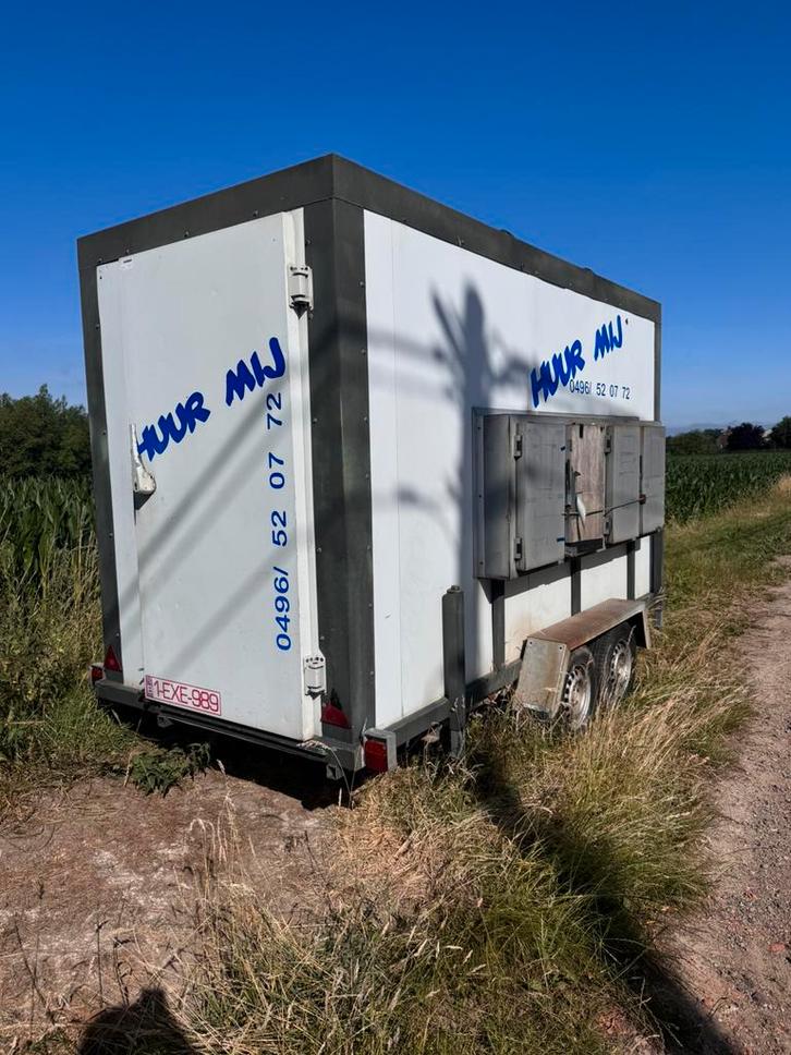 Koel-aanhangwagen., Auto diversen, Aanhangers en Bagagewagens, Gebruikt, Ophalen