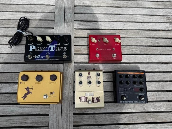 diverse pedalen (overdrive, distortion, ...), Muziek en Instrumenten, Effecten, Nieuw, Chorus, Distortion, Overdrive of Fuzz, Wah Wah