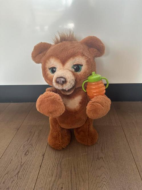Cubby interactieve beer - incl slaapgeluidjes en liedjes, Kinderen en Baby's, Speelgoed | Knuffels en Pluche, Zo goed als nieuw