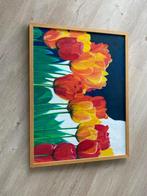 Peinture colorée avec des tulipes, Enlèvement ou Envoi