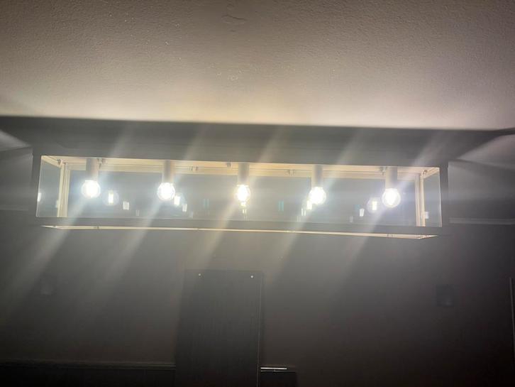 Landelijke plafondarmatuur, Huis en Inrichting, Lampen | Plafondlampen, Zo goed als nieuw, Ophalen