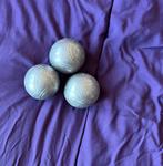 GOEDGEKEURDE PETANQUEBALLEN VOOR WEDSTRIJDDOELEINDEN 1*, Sport en Fitness, Bowlen, Ophalen, Zo goed als nieuw
