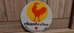 Enseigne publicitaire Chantecler huile automobile, Collections, Enlèvement ou Envoi, Neuf, Panneau publicitaire
