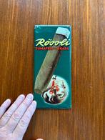 Blikken deurpostje Rössli sigaren, Verzamelen, Ophalen of Verzenden, Zo goed als nieuw, Reclamebord