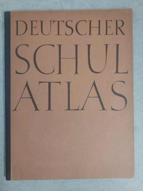 Deutscher Schulatlas von 1943, Antiek en Kunst, Antiek | Boeken en Manuscripten, Ophalen of Verzenden