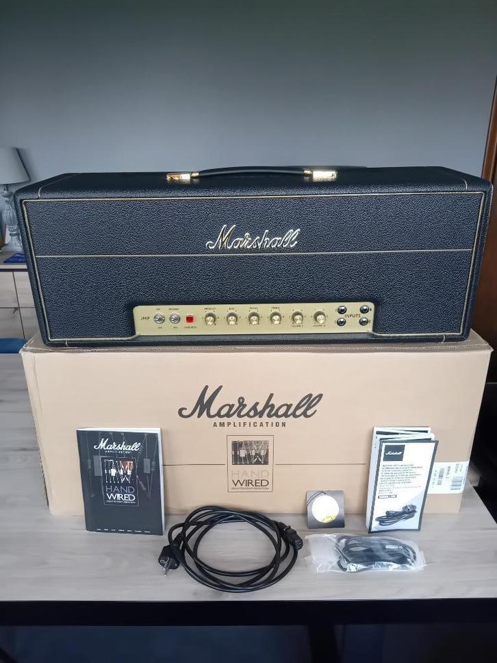 MARSHALL 1959HW HANDWIRED JMP ( PLEXI ), Muziek en Instrumenten, Versterkers | Bas en Gitaar, Zo goed als nieuw, Gitaar, 100 watt of meer