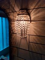 Kristallen wandlicht, kleine kristallen, Antiek en Kunst, Ophalen