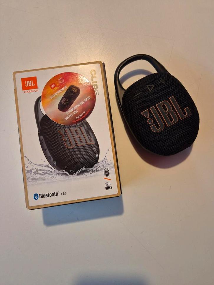 JBL Clip 5, Audio, Tv en Foto, Luidsprekerboxen, JBL, Ophalen of Verzenden
