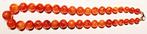 Collier de grosses perles rondes d'ambre naturelle NEUF, Bijoux, Sacs & Beauté, Colliers, Avec pierre précieuse, Brun, Enlèvement ou Envoi
