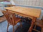 Keukentafel met 4 stoelen lochristi, Maison & Meubles, Tables | Tables d'appoint, Comme neuf, Enlèvement ou Envoi
