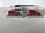 BREKINA - RENAULT R4 - CITROËN 2CV - BELGISCHE POST - 1:87, Verzenden, Nieuw, Auto, Brekina