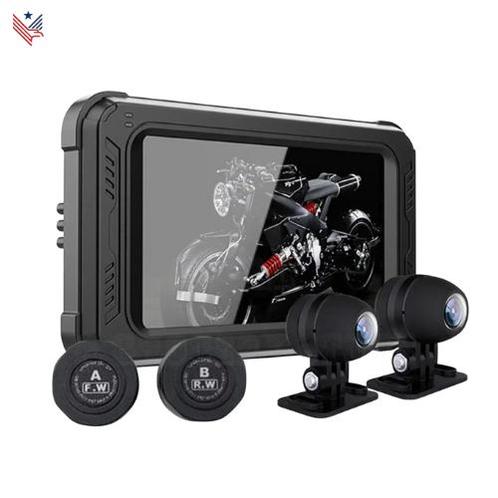 Motorfiets GPS Navigatie met Dashcam | 5 Inch Scherm, Motoren, Accessoires | Navigatiesystemen
