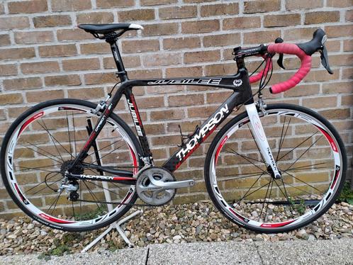 Full carbon Thompson Jubilee Belgische racefiets, 90th anniv, Fietsen en Brommers, Fietsen | Racefietsen, 28 inch, Carbon, 53 tot 57 cm