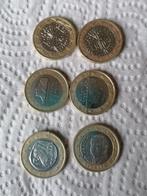 lot van 6 muntenverzameling van 1 €, Postzegels en Munten, Munten | Europa | Euromunten, Frankrijk, Ophalen of Verzenden, 1 euro