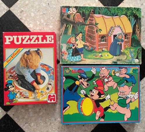 Vintage Puzzels (20, 35 en 50 stuks), Enfants & Bébés, Jouets | Puzzles pour enfants, Utilisé, Enlèvement