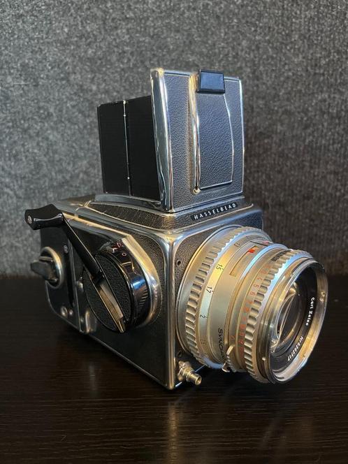 Hasselblad 500 C + Lens + onderdelen., Audio, Tv en Foto, Fotocamera's Analoog, Gebruikt, Spiegelreflex, Overige Merken, Ophalen