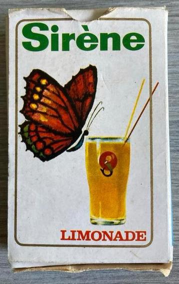 Sirene limonade speelkaarten beschikbaar voor biedingen