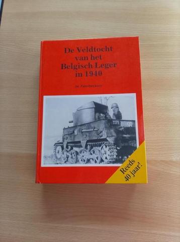 De Veldtocht van het Belgisch leger in 1940 beschikbaar voor biedingen