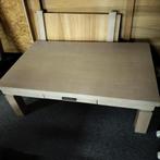 Salon tafel, Ophalen, 100 tot 150 cm, Eikenhout, 50 tot 100 cm