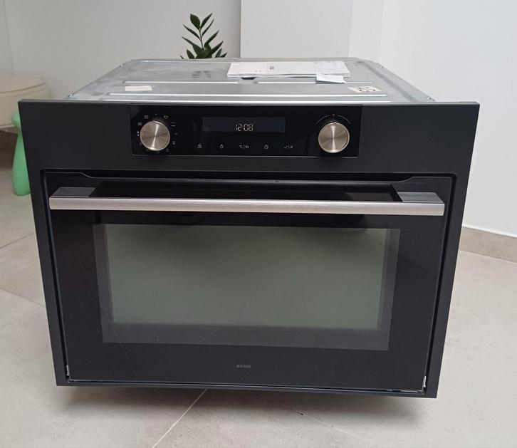 ATAG inbouw combi 45cm, Elektronische apparatuur, Ovens, Zo goed als nieuw, Inbouw, Oven met grill, Hete lucht, Ophalen