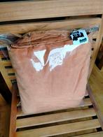 Donsdekenovertrek, flanel, winter, 220x240, Huis en Inrichting, Dekbedovertrek, Tweepersoons, Oranje, Ophalen of Verzenden