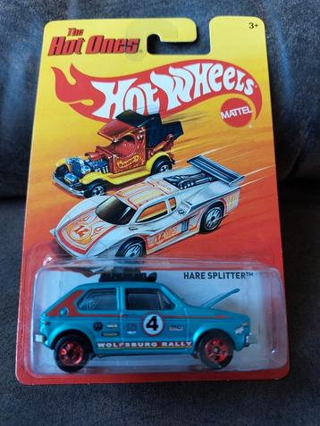 hot wheels vw golf 1 hare splitter beschikbaar voor biedingen